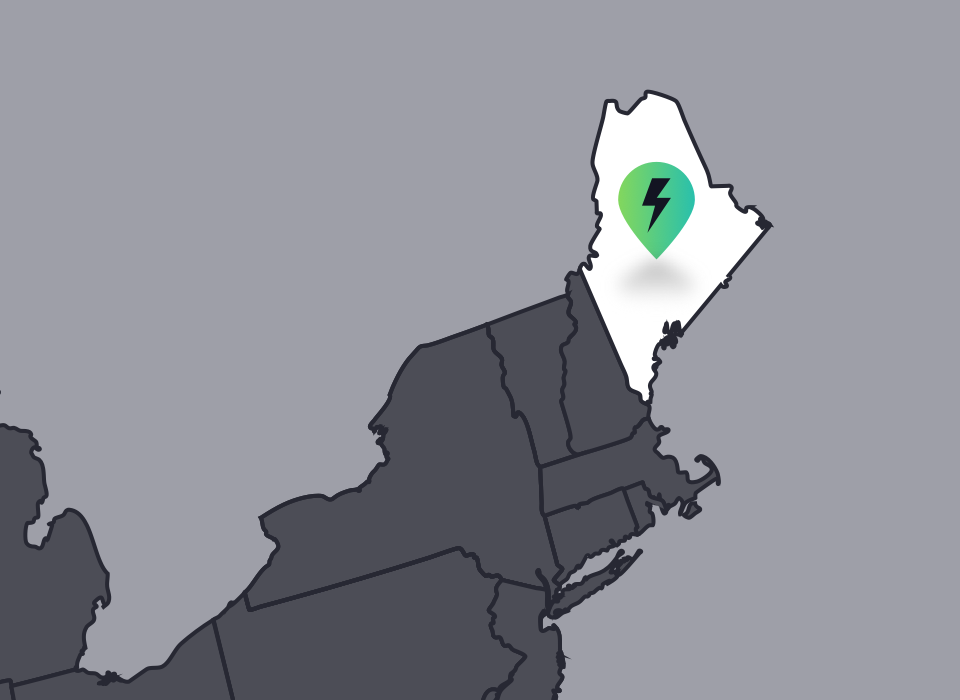 Hybrid battery repair service area map in Maine 