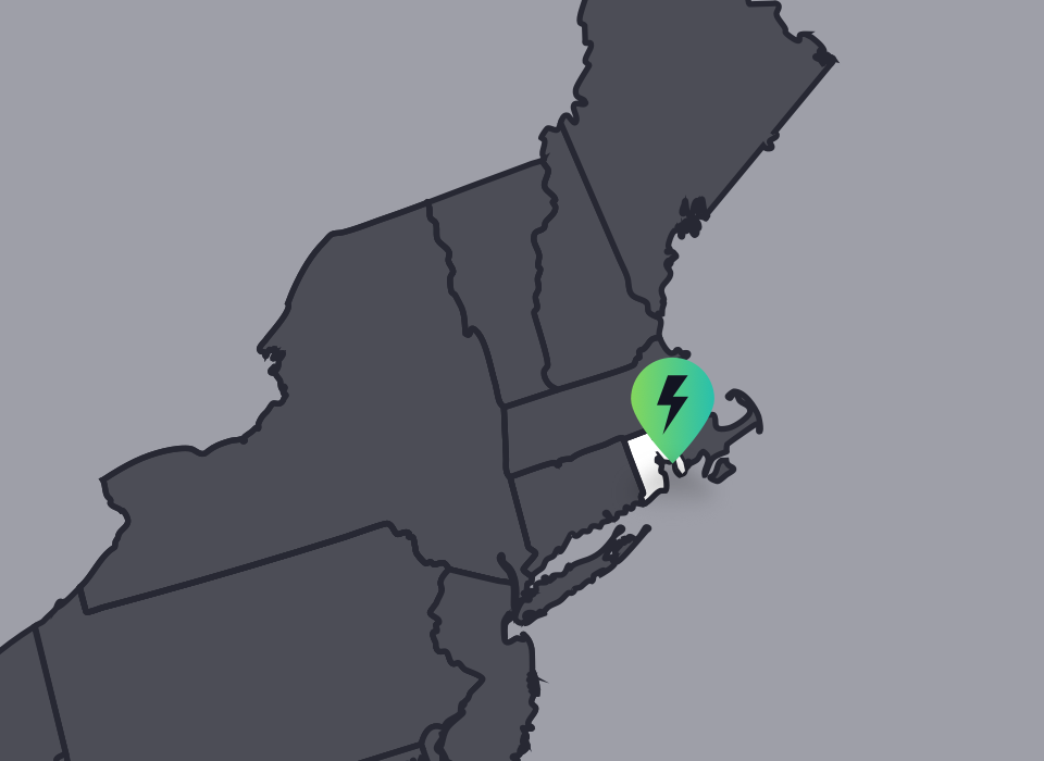 Rhode Island Service Area map